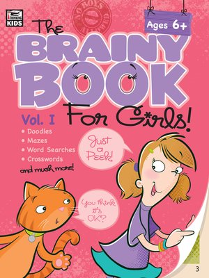 cover image of Brainy Book for Girls, Volume 1 Activity Book